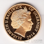 Гернси 50 пенсов 2014 Королевский авиационный эскадрон №04