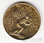 Польша 2 злотых 1998 Олимпийские игры в Нагано