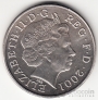 Великобритания 5 фунтов 2001 Королева Виктория
