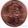 США 1 цент 2009 Домик Линкольна