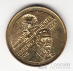 Польша 2 злотых 1996 Генрик Сенкевич