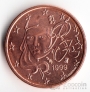 Франция 1 евроцент 1999