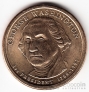 США 1 доллар 2007 Президенты - №01 Джордж Вашингтон P