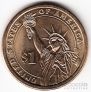 США 1 доллар 2008 №06 Джон Куинси Адамс (P)