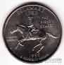 США 25 центов 1999 Штаты США - Delaware P