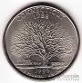 США 25 центов 1999 Штаты США - Connecticut P
