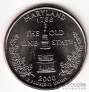 США 25 центов 2000 Штаты США - Maryland P
