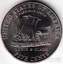 США 5 центов 2004 Льюис и Кларк (D)