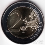 Германия 2 евро 2009 A 10 лет евро