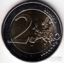 Германия 2 евро 2009 F 10 лет евро