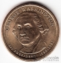 США 1 доллар 2007 Президенты - №01 Джордж Вашингтон D