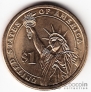 США 1 доллар 2008 №05 Джеймс Монро (D)