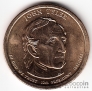 США 1 доллар 2009 Президенты - №10 Джон Тайлер D