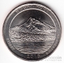 США 25 центов 2010 Национальные парки - Mount Hood P