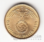 Германия 5 пфеннигов 1939 A