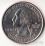 США 25 центов 2000 Штаты США - New Hampshire (цветная №2)