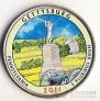 США 25 центов 2011 Национальные парки - Gettysburg (цветная)