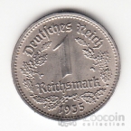 Германия 1 марка 1935 A