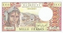 Джибути 1000 франков 1988-1991