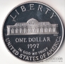 США 1 доллар 1997 175 лет Ботаническому саду (proof)