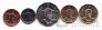 Эсватини - Свазиленд набор 5 монет 2007-2011