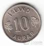 Исландия 10 аурар 1953-1969