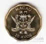 Макао 20 аво 1999 Возвращение к Китаю