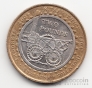 Великобритания 2 фунта 2004 Паровоз