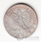 Польша 2 злотых 1932 Королева Ядвига