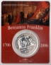 Франция 1/4 евро 2006 Бенджамин Франклин (блистер)