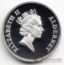 Олдерни 1 фунт 1995 50 лет окончания Второй Мировой войны (серебро)