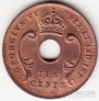 Брит. Восточная Африка 10 центов 1941 I [1]