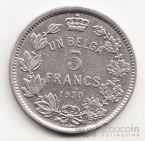  5  1930 Belges