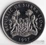 Сьерра-Леоне 1 доллар 1997 50 лет Свадьбы королевы Елизаветы 2 и принца Филипа (1)