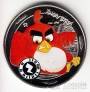 Сьерра-Леоне 1 доллар 2018 Angry Birds - Красная птица (цветная)