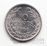 Либерия 10 центов 1966