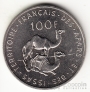 Территория Афар и Исса 100 франков 1970