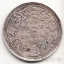 Британская Индия 1 рупия 1862 (2)
