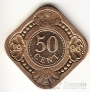 Нидерландские Антиллы 50 центов 1996