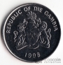 Гамбия 25 бутут 1998