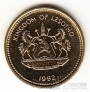 Лесото 1 сенте 1992 (Магнитная)