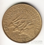 Камерун 25 франков 1970