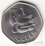 Соломоновы острова 1 доллар 1977