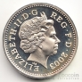 Великобритания 1 фунт 2003 Египетский мост (серебро, Pattern)