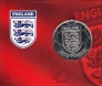 Олдерни 5 фунтов 2004 Футбол - Сборная Англии (блистер)