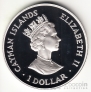 Каймановы острова 1 доллар 1994 Королевский визит