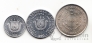 Бурунди набор 3 монеты 1968-1993