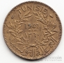 Тунис 1 франк 1941