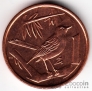 Каймановы острова 1 цент 1996