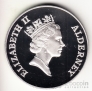Олдерни 2 фунта 1995 50 лет окончания Второй Мировой войны (серебро)